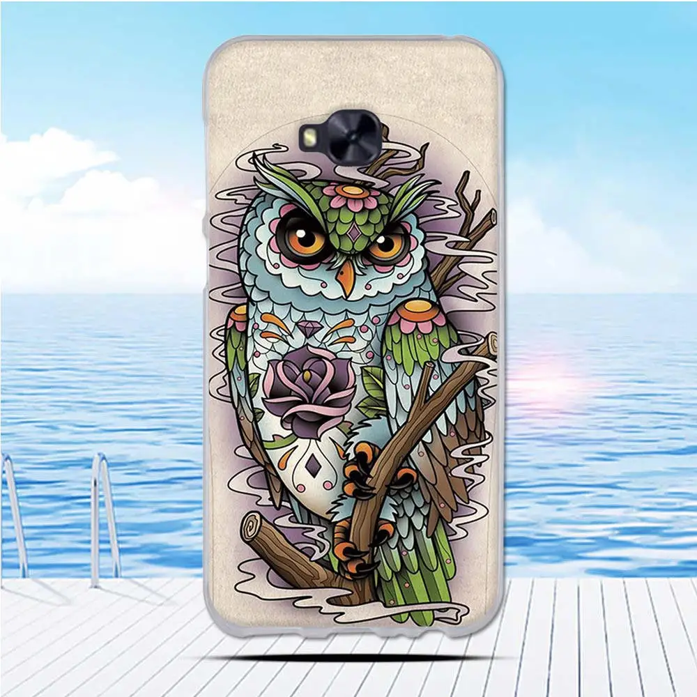Soft TPU Cases for Asus ZenFone 4 Selfie Pro ZD552KL 5.5&quot Case Painted Silicone Phone Back Protective | Мобильные телефоны и