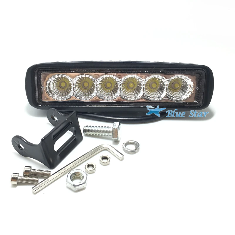 Новая распродажа 18 Вт 6x3 Светодиодный светильник бар рабочий автомобильный