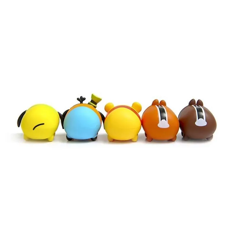 10 шт./лот 3 8 см Tsum Дональд Микки Винни утка игрушки милый эльф кукла купальные для