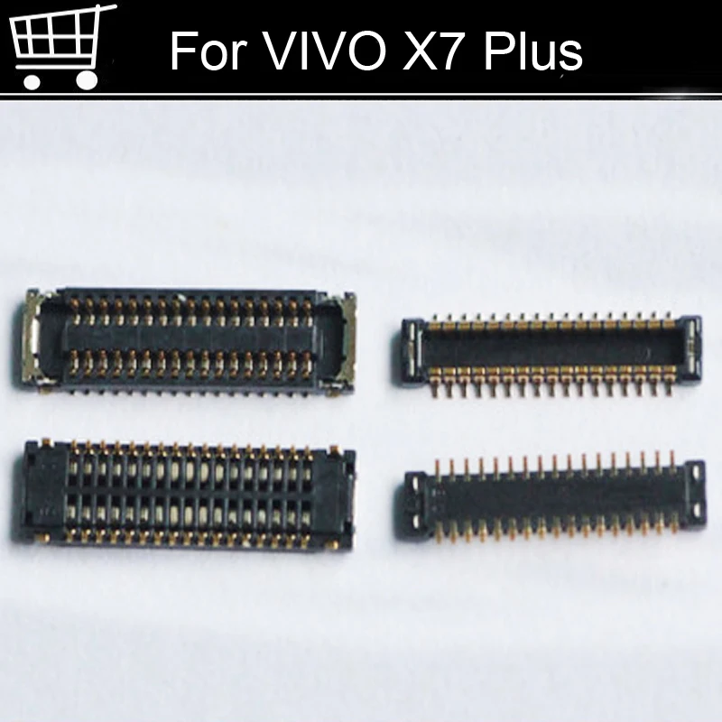 Коннектор FPC для VIVO X7 Plus ЖК-дисплей на гибком кабеле материнская плата X 7 запчасти