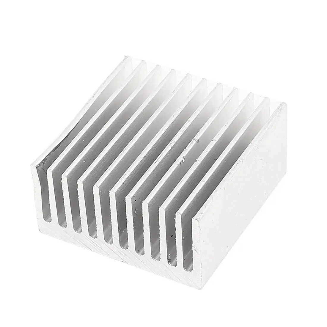 

Silver Tone Aluminum Cooler Radiator Heat Sink Heatsink 40x40x20mm