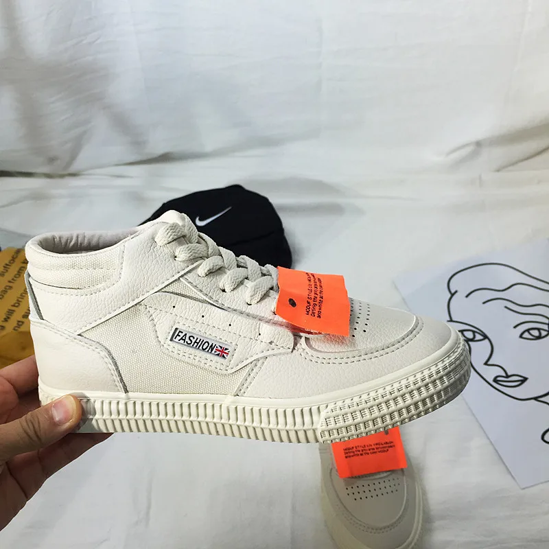 Fashionable joker women wear shoes the new 2019 spring high platform to help student sports comfortable casual | Обувь