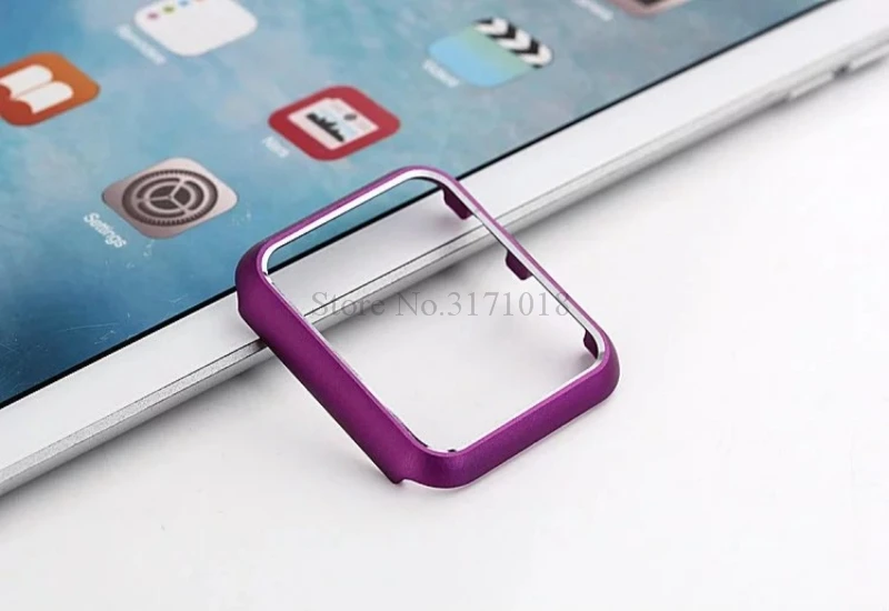 Аксессуары для часов, алюминиевый чехол для Apple Watch 38 мм, 42 мм, защитный чехол для часов s, чехол для iWatch Series 3 2 1, металлический корпус