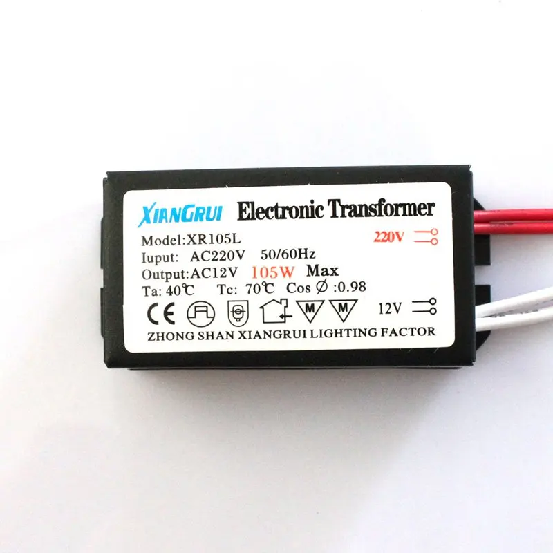 AC220V 20 Вт 12 в источник питания светодиодный драйвер адаптер трансформатор