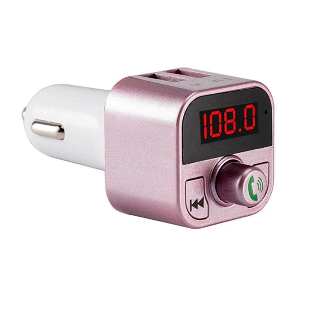 04 Авто Dual USB Bluetooth4.1 Handsfree Car комплект Зарядное устройство FM передатчик MP3 плеер A2B3 Mp3 Автомобильный плеер - Формат цифровых медиаданных: 04