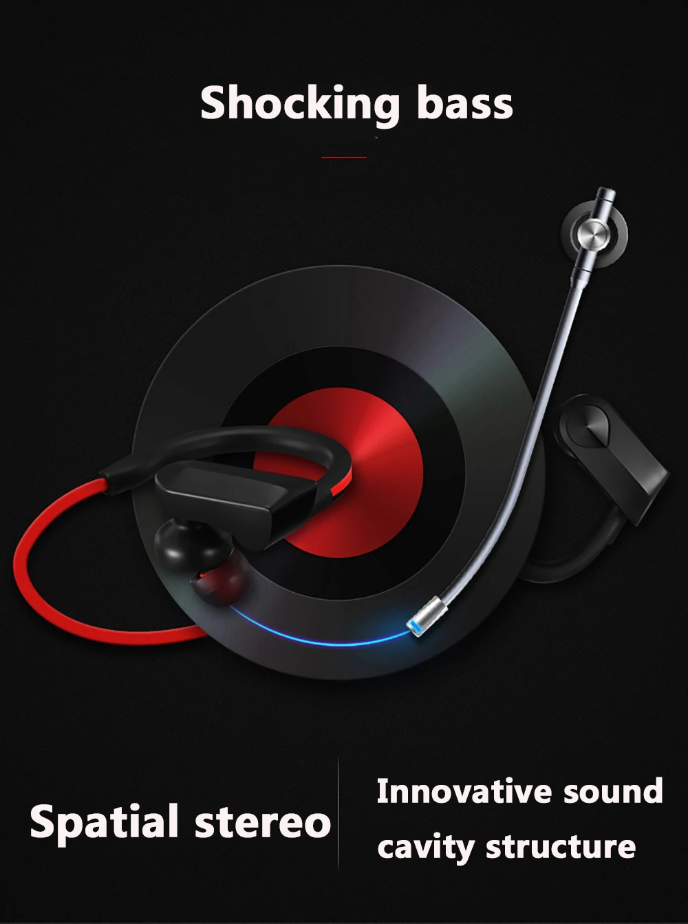 K98 Bluetooth наушники беспроводные наушники bluetooth Спортивная гарнитура стерео бас наушники с микрофоном для телефона