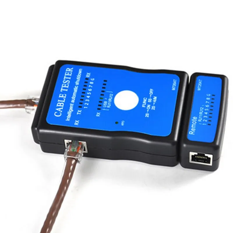 Wholesale M726AT Cable Tester LAN USB RJ45 RJ11/RJ12 Network Ethernet CAT5 UTP Multi-Modular PC | Инструменты