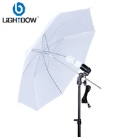 lightdow 2pcslot 33 inch 83cm photo studio flash translucent white soft diffuser umbrella photo studio accessories