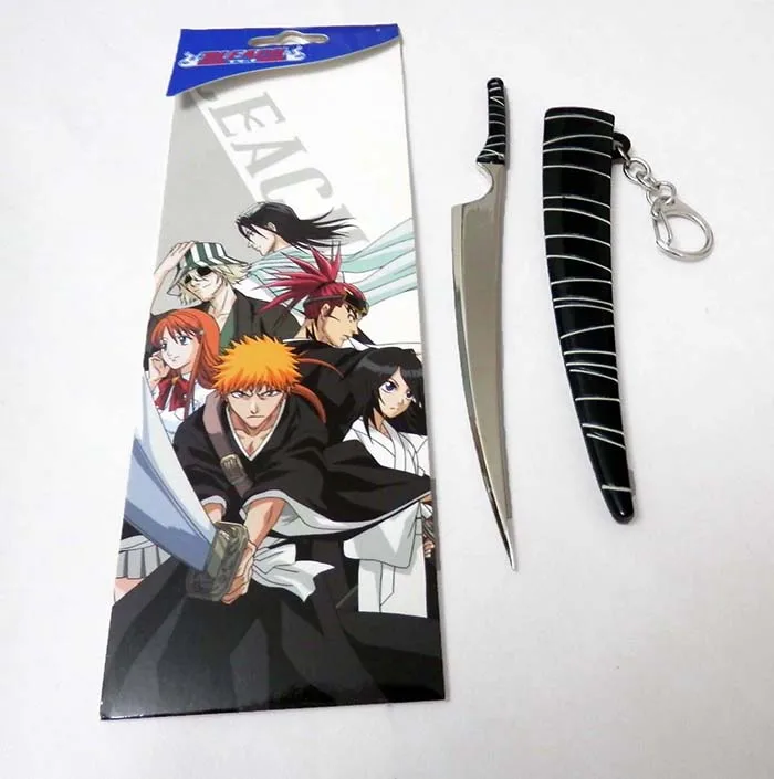 Оптовая/Розничная Аниме отбеливатель bankai многоцветный брелок zangetsu с игрушечной