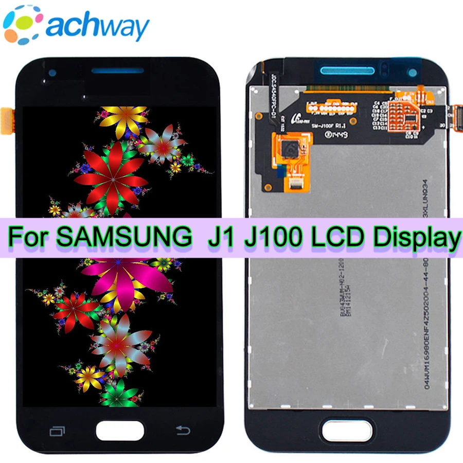ЖК-дисплей для Samsung GALAXY J1 J100 J100H J100F сенсорный экран дигитайзер Pantalla сборка |