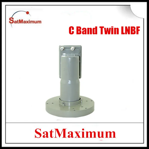 Dual(2) output C band LNBF L.O 5150/5750MHz gain 65dB LNB with scalar ring | Электроника