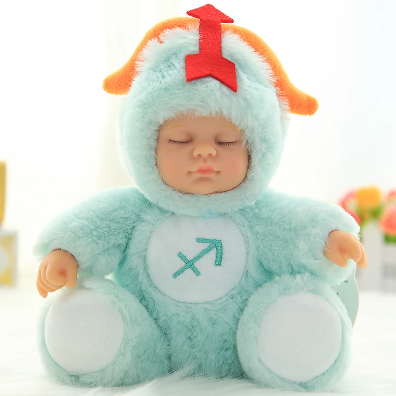 Kawaii 12 созвездий Bjd Bebe спящие куклы Мягкие плюшевые игрушки для детей