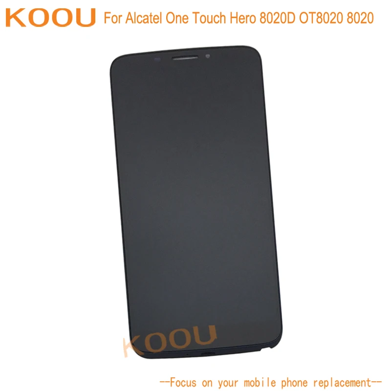 ЖК дисплей для Alcatel One Touch Hero 8020D OT8020 8020 кодирующий преобразователь сенсорного