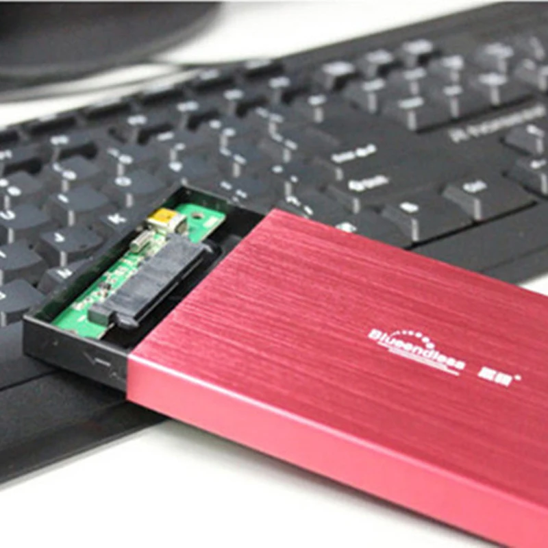 Алюминий IDE Порты и разъёмы корпус для HDD 2 5 дюймов внешний жесткий диск Usb 0 480