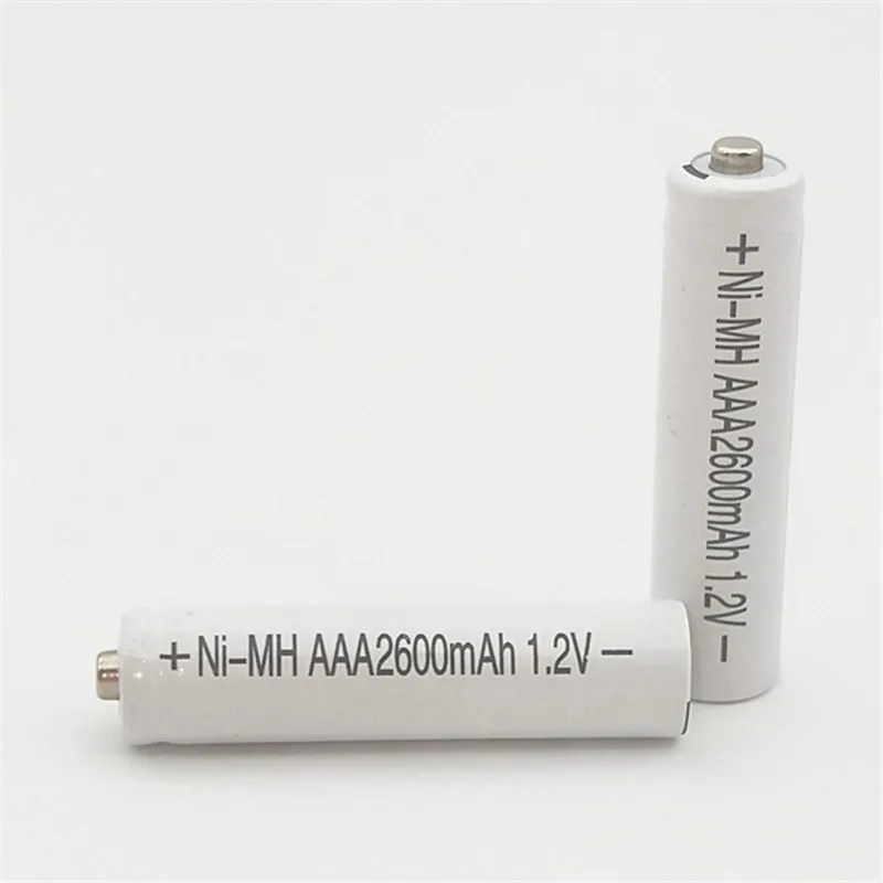 2 шт. X AAA 2600 мАч OOLAPR 1 В аккумуляторная батарея Ni MH в перезаряжаемая 3а Бесплатная