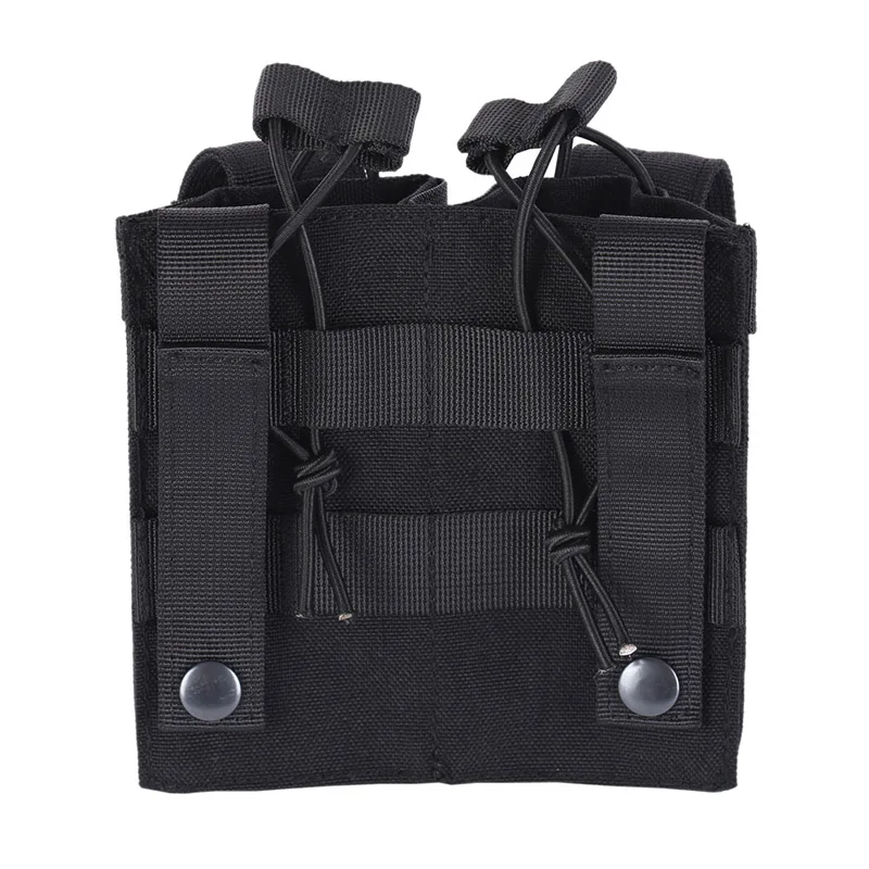 Тактический зажим Molle с двойным магнитным мешочком для магазина сумка пистолета