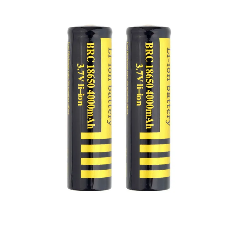 18650 3,7 V 4000mAh литий-ионная аккумуляторная батарея для фонарика фонарь 18650 аккумулятор