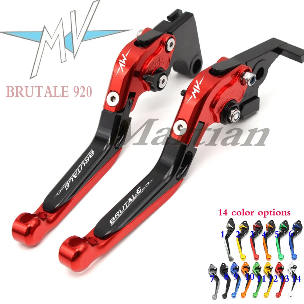 

Мотоциклетные Складные Выдвижные Регулируемые рычаги тормоза сцепления для MV Agusta BRUTALE 920 BRUTALE920 2013-2016