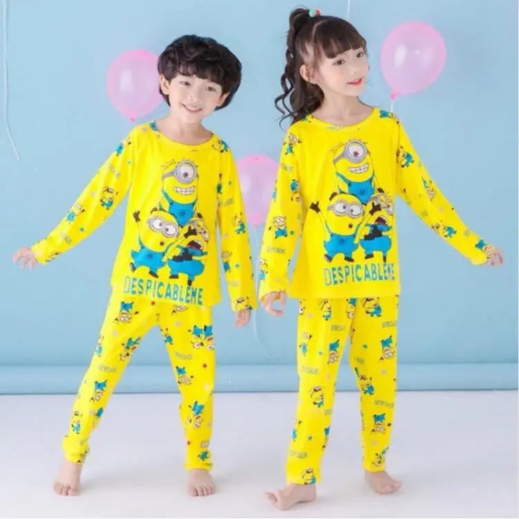 style 6 Детский комплект с длинными рукавами; модная Пижама; одежда для сна; детский подарок на день; детская пижама для отдыха с героями мультфильмов; милые пижамы для девочек - Цвет: style 6