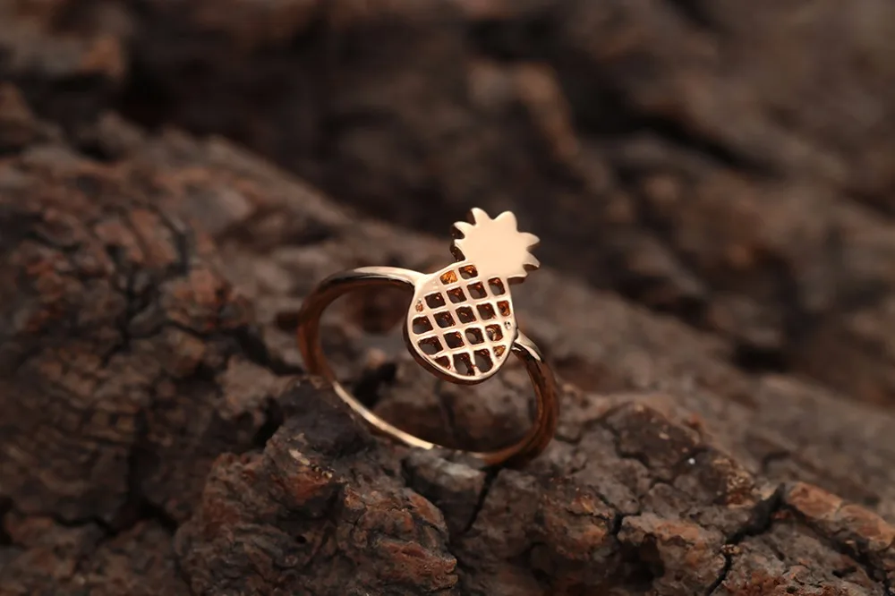 Kinitial 3pcs Charm Gold Silver Plated Fashion Jewelry Sets Pineapple Necklace Earrings For Women Bridesmaid Gift Bijoux | Украшения и