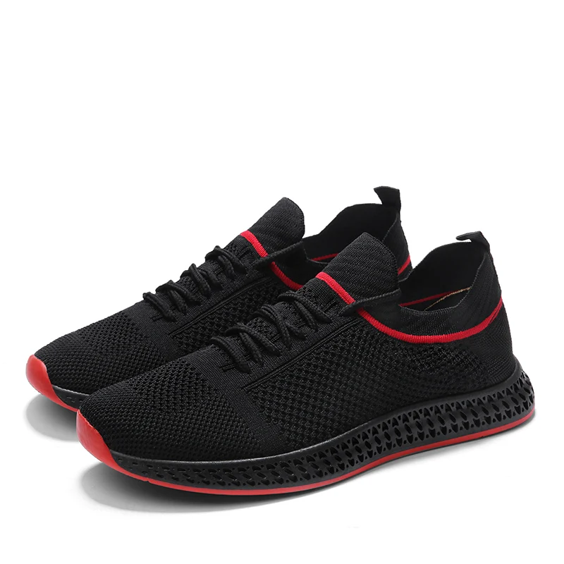 Новые стильные беговые кроссовки на все сезоны для мужчин дышащая легкая