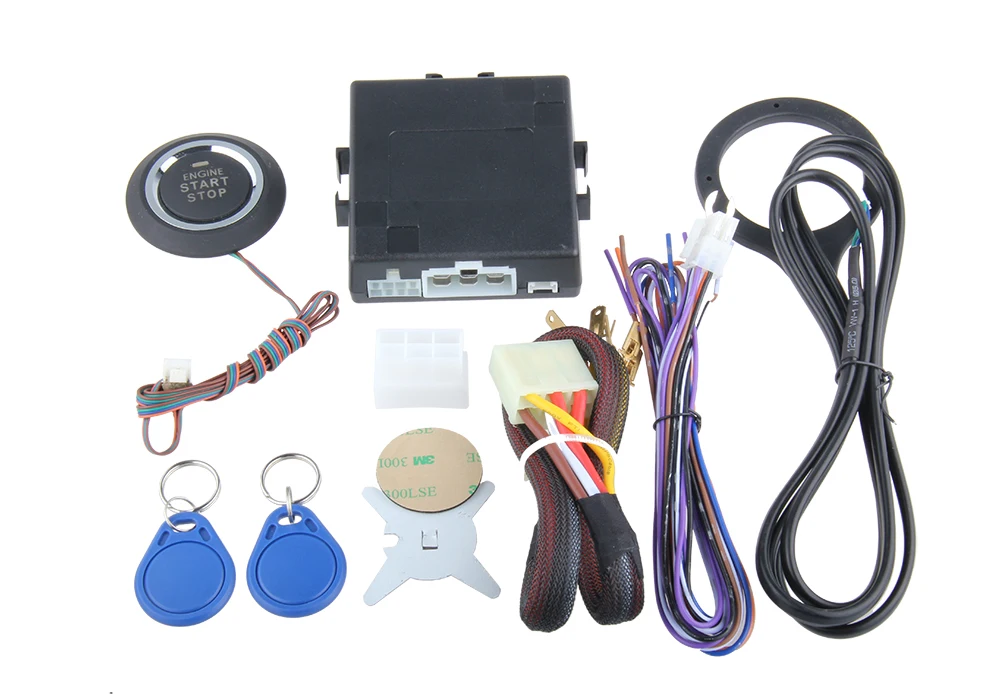 В наличии! DC12V rfid системы сигнализации автомобиля кнопка старт стоп мощность на