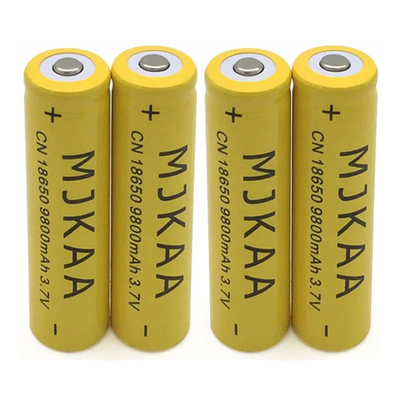 Cncool 3 7 V 9800mAh 18650 аккумуляторная батарея литий ионная для фонарика литиевая Прямая