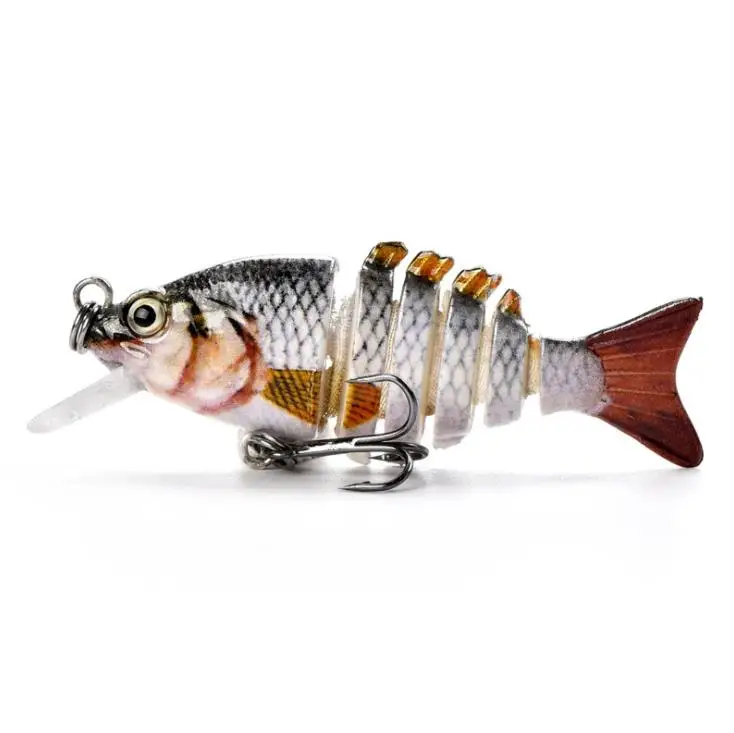 1 шт., 5 см, 2,5 г, мини приманка для рыбалки, Sahte Yemler, Swimbait, Grankbait, жесткая приманка, мульти, шарнирная приманка, поддельная приманка, articulos De Pesca - Цвет: D