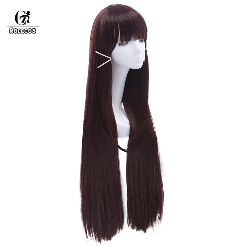 ROLECOS Kurosawa Dia Косплей LoveLive Sunshine головной убор прямые темно-красные Длинные
