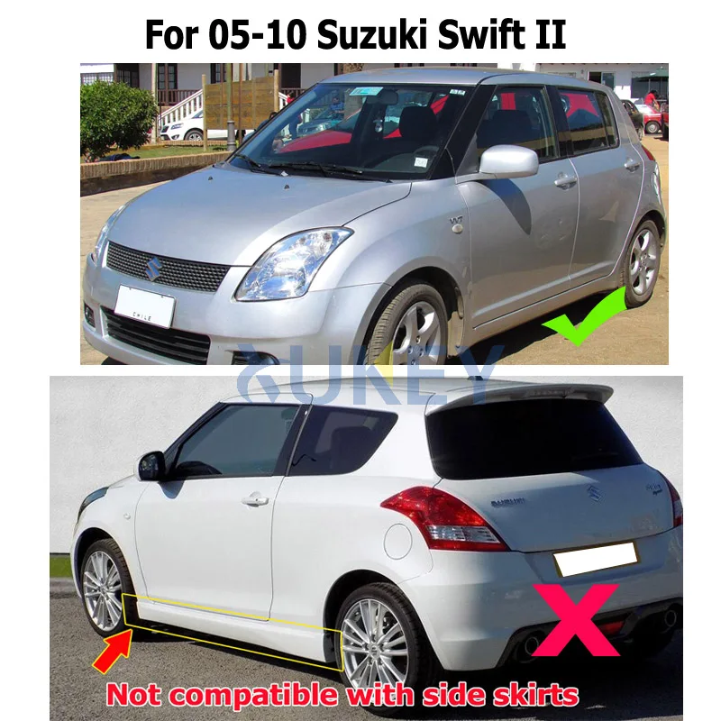Автомобильные Брызговики для Suzuki Swift 2 II 2005-2010 крыло брызговиков 2006 2007 2008 2009