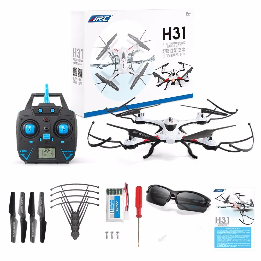 Водонепроницаемый Дрон JJRC H31 FPV с WiFi камерой или 2 Мп без камеры Безголовый режим RC