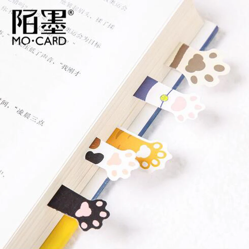 Kawaii Cat's Paw Mini Paper Decoration DIY Scrapbook Notebook Album seal Sticker Stationery Holiday gift Girl 45Pcs/box | Канцтовары