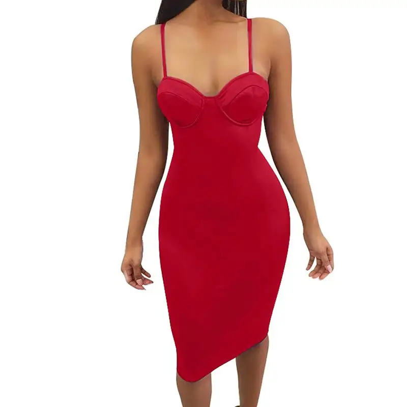 

Summer Sexy Sheath Strap Dress Party Dresses Clubwear Women Slim Bodycon Vestidos WS5144C