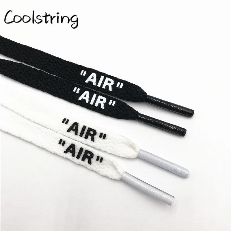 Coolstring/новые модные шнурки, подписанные совместно плоскими однослойными сеточными кружевами с принтом «воздух», шелкография, шнурки для обуви