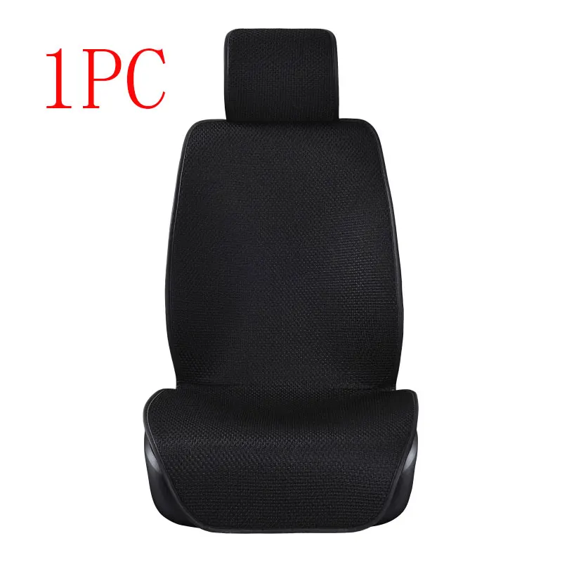 black 1 pieces Автомобильные чехлы для сидений, автомобильные аксессуары для Renault Grand SCENIC KADJAR KANGOO 1 2 koleos laguna 2 3 Latitude logan 2 - Название цвета: black 1 pieces