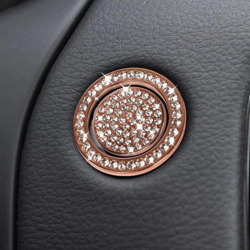 2 шт. панель кнопки включения и остановки автомобильного двигателя Diamod для Jaguar