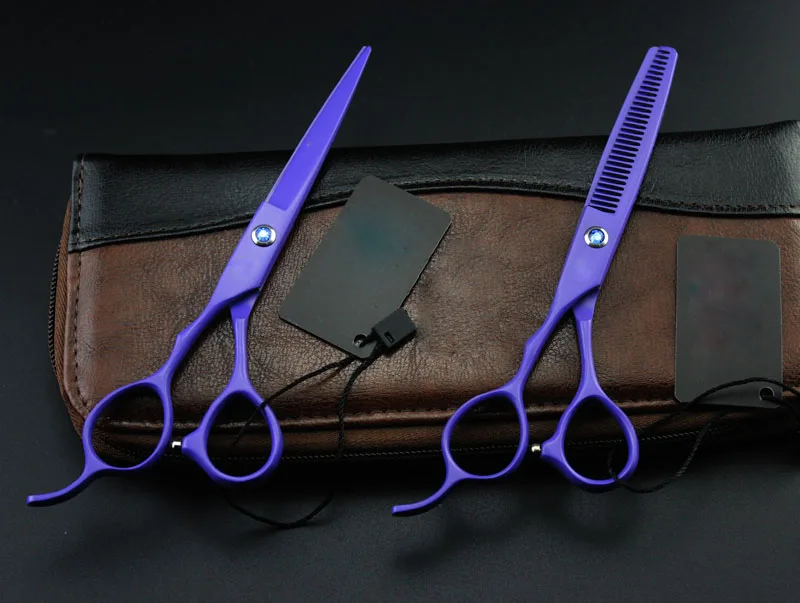 Профессиональный 6.0 дюймов филировочные и резки левая рука ножницы комплект