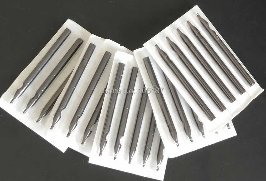 Одноразовые одноразовые пластиковые наконечники для татуировок с длинным