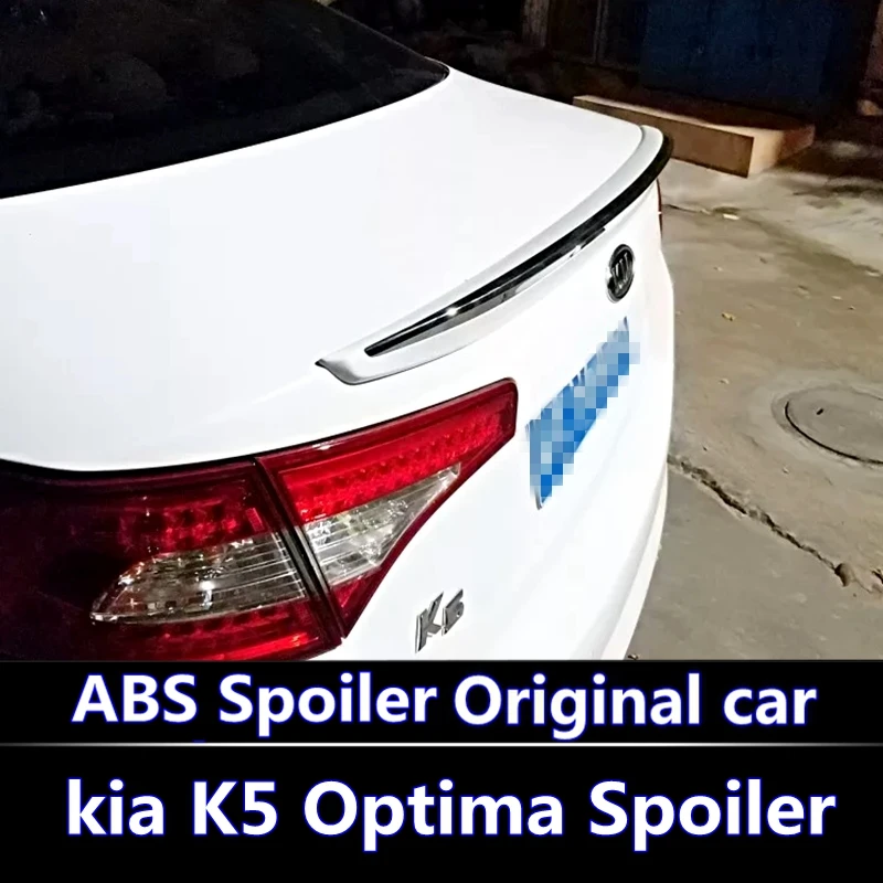 Для kia K5 спойлер Optima 2011-2013высококачественный ABS Материал заднее крыло автомобиля