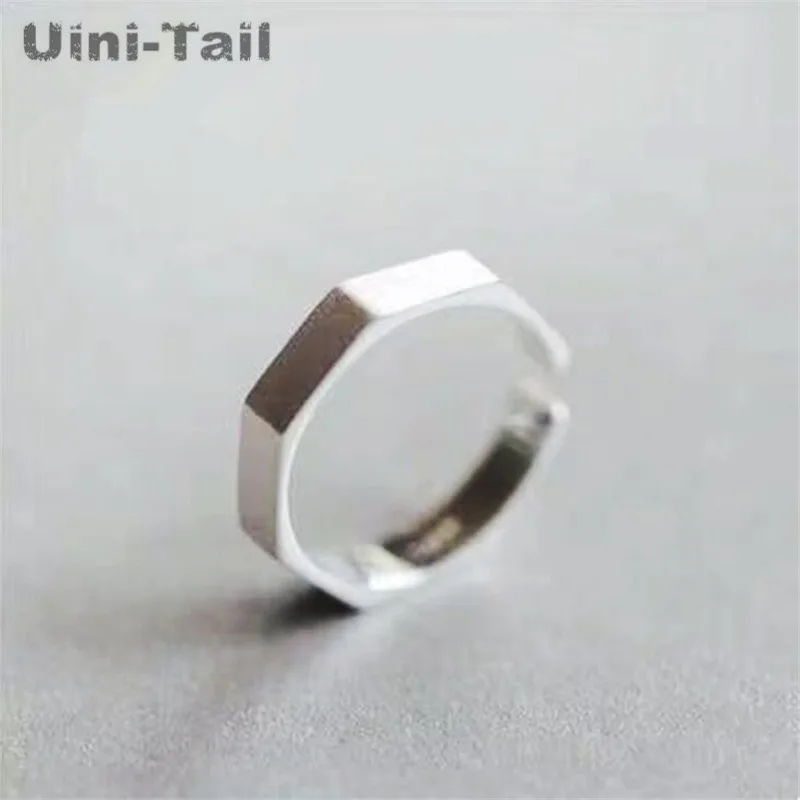 Uini Tail Горячая новинка 925 Стерлинговое Серебро модный дизайн ореха Корейская