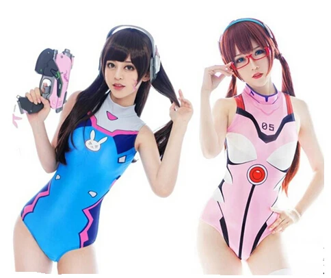 2017 сексуальный костюм для косплея OW D.VA Dva Цельный купальник Hana Song|costume one piece|cosplay