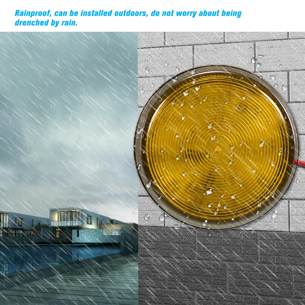 СигнаПредупреждение Светодиодный проблесковый светильник сигнализатор 12 В 120