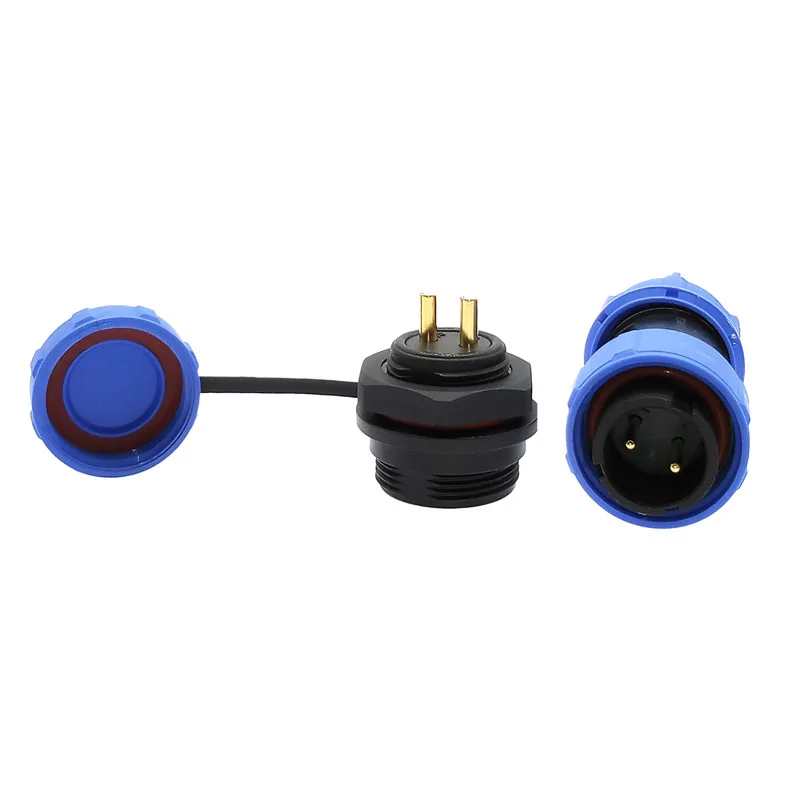SP1710 водонепроницаемый разъем SP1712 IP68 2 pin авиационные разъемы SP17 задняя гайка 3pin 4pin
