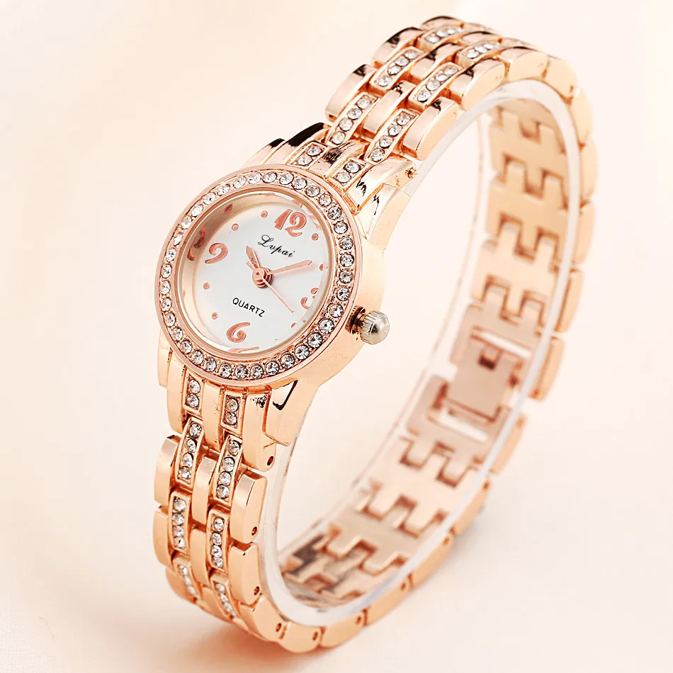 Роскошные Брендовые женские часы Vente chaude De Mode De Lux Femmes Montres Femmes браслет Montre часы relogio Часы Подарки# pl310