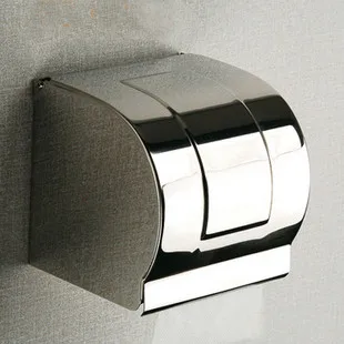Роскошный хромированный туалетный рулон бумажных салфеток из нержавеющей стали