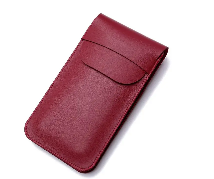 Роскошная двойная поясная сумка из микрофибры и кожи для Oukitel U16 MAX/ Bluboo Maya Max|case