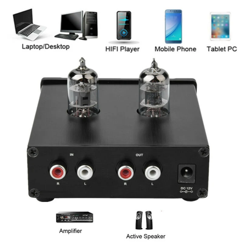 Высококачественный трубчатый Фонографический цифровой проигрыватель аудио