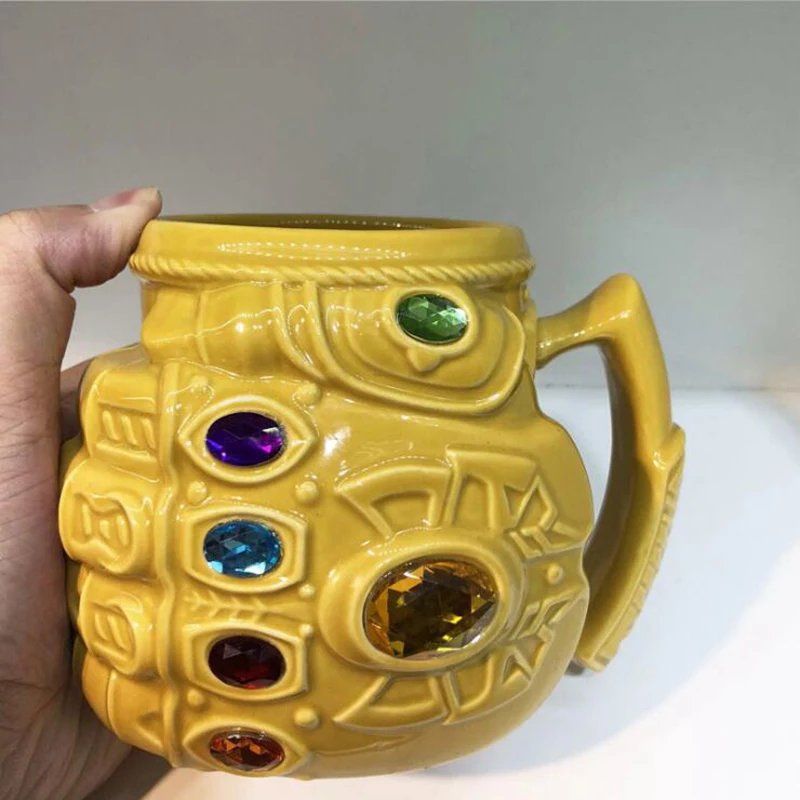 Новая креативная чашка мультфильм Герой Мстители аниме 3D стерео керамическая кофейная молочная чашка большая емкость чашка кружка для дома и офиса