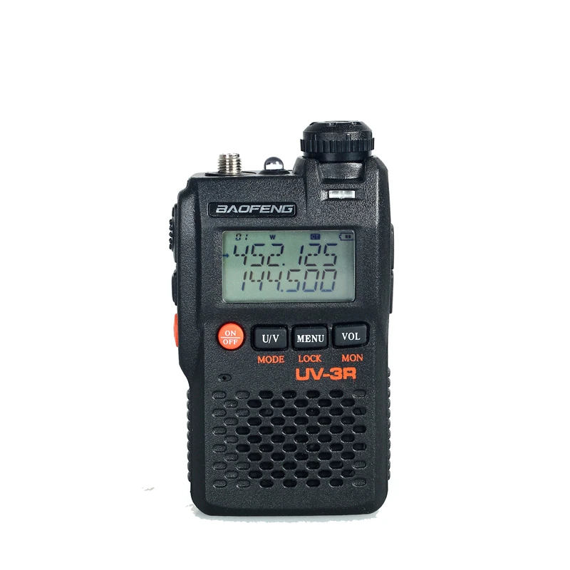 Baofeng/Pofung УФ-3R Walkie Talkie Dual Band Двухстороннее радио амадор 10 КМ 2 Вт 99CH UHF VHF FM VOX ходить