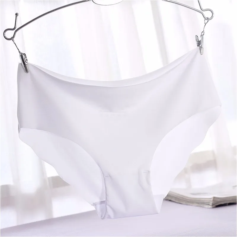 White Beforw низкой посадкой сексуальные трусики бесшовные Высокое качество удобные трусы для женщин трусы Размер M, L Нижнее белье женские трусики - Цвет: White